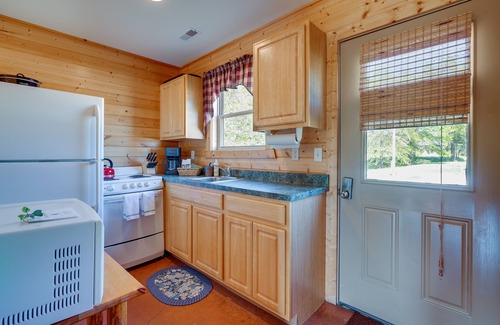 Columbia Cabin | Lakefront Vacation Rental w/Patio & Grill!