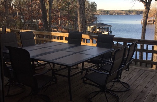 Mount Gilead Cottage | Lakehouse in a Protected Cove with Striking Views of Lake Tillery!