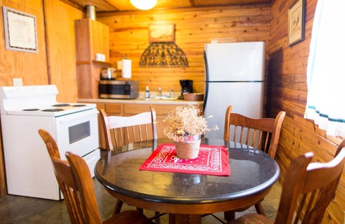 Sand Springs Cabin | Lakeside Log Cabins and Blufftop Hillside Cabin
