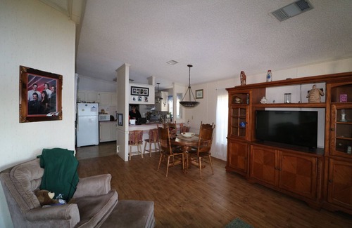 Hernando House | Lakeview from your living room. Water touches the back yard.