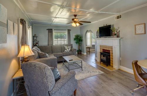 Lamesa House | Lamesa Vacation Rental with Covered Patio and Fire Pit