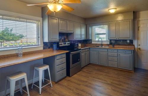 Lamesa House | Lamesa Vacation Rental with Covered Patio and Fire Pit