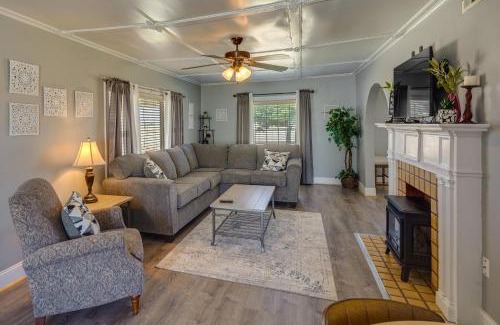Lamesa House | Lamesa Vacation Rental with Covered Patio and Fire Pit