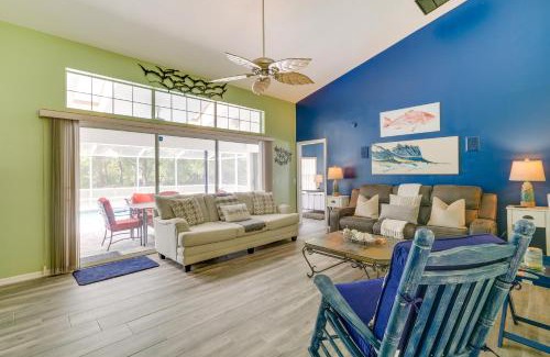 Dunnellon House | Lanai and Grill Sunny Home Near Rainbow Springs!