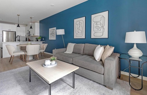 Civic Center Apartment | Landing | Chic 1BD, Gym, Rooftop Lounge