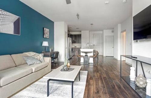 Wetmore Apartment | Landing | Modern 1BD, Game Room, Pool