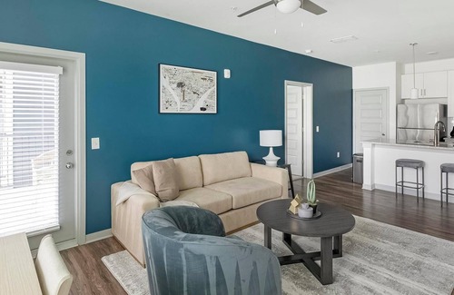 Sand Ridge Apartment | Landing | Spectacular 2BD, Yoga Studio, Gym