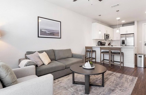 Wetmore Apartment | Landing | Stylish 1BD, Yoga Studio, Clubhouse