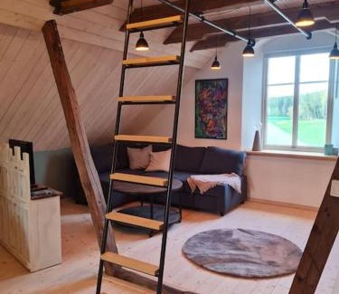 Motala Apartment | Lantligt boende i magasin