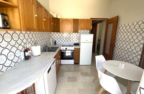 Avdira Apartment | Large 3 BR 1.5 bth w/Sea Views, AC, Prime Location