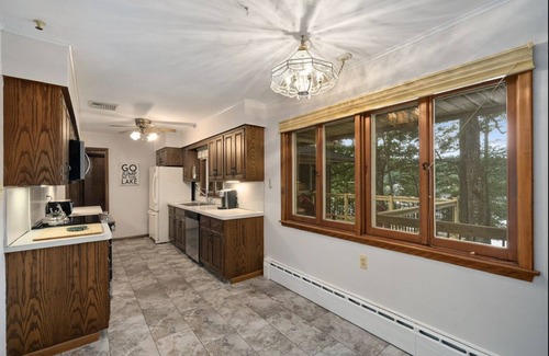 Swartswood House | Large, 4 season, lakefront retreat. Close to skiing, golf and hiking.