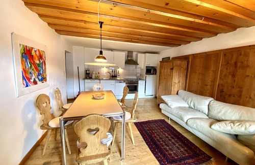 Telfes im Stubai Apartment | Large apartment with 2 bedrooms, SWIMMING POOL, balcony, garden