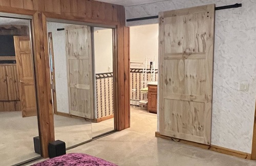 Amberg House | Large cottage right on ATV & snow trails. Close to Dave’s Falls! Pet friendly!