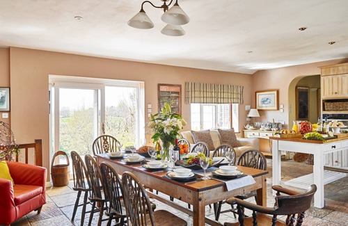 Cheriton Fitzpaine House | Large Country House, Devon England. Pool. Hot Tub. Games room. Parking. Firepit