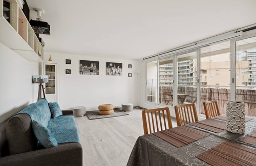 Parc-Nord Apartment | Large family T3 with parking near La Défense