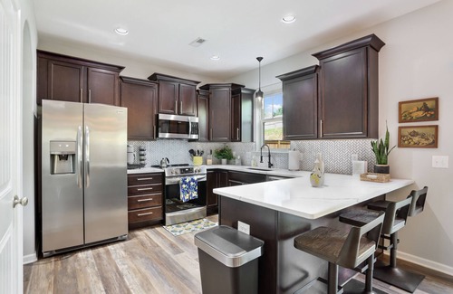 Fountain Inn House | Large luxe home with gorgeous outdoor spaces and hot tub