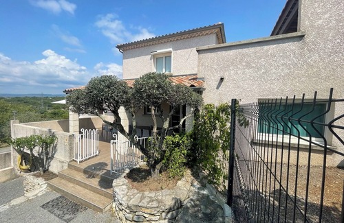 Joyeuse Apartment | Large modern gîte, Swimming pools, Wifi, Play area, enclosed gite village