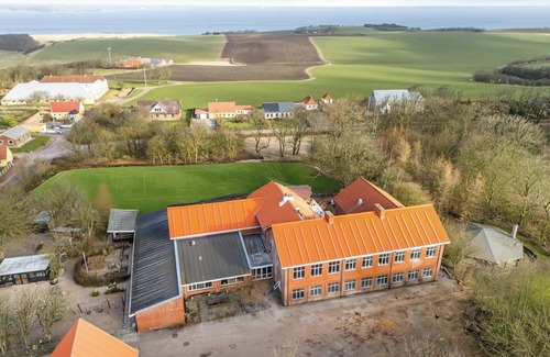 Erslev House | Large pool house with 15 bedrooms and lots of activity options.