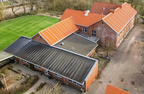 Erslev House | Large pool house with 15 bedrooms and lots of activity options.