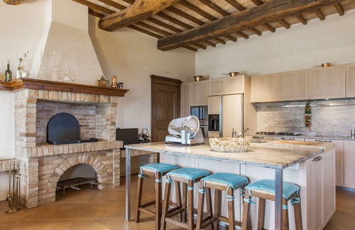 Avigliano Umbrio Villa | Large pool, scenic views, villa + guest house. Gym, Billiard room, pizza oven