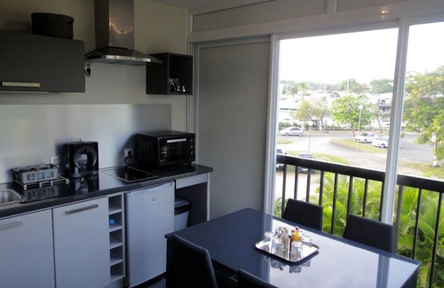 Bas du Fort Apartment | LARGE STANDARD STUDIO SEA VIEW AND MARINA (Well placed for PRO stays)