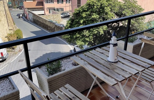 San Lorenzo al Mare Apartment | Large studio 4 beds - 200 m from the beach - Sea view