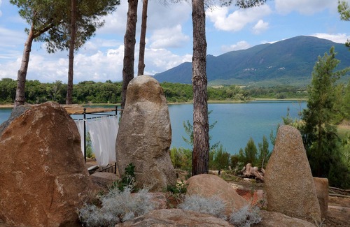 Canale-di-Verde Villa | Large traditional Corsican property including a sheepfold with its feet in the fresh water .