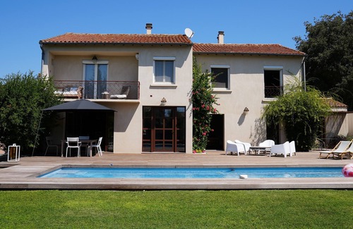 Le Cailar Villa | Large villa 220 m2 with swimming pool on 1200 m2 in Camargue near the sea