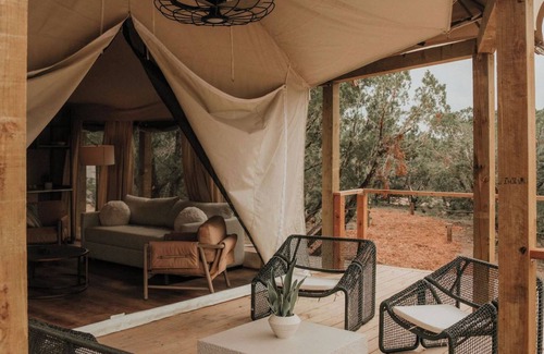Johnson City Cabin | Lavender - Luxury Glamping Tent