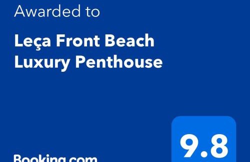 Leca da Palmeira Apartment | Leça Front Beach Luxury Penthouse
