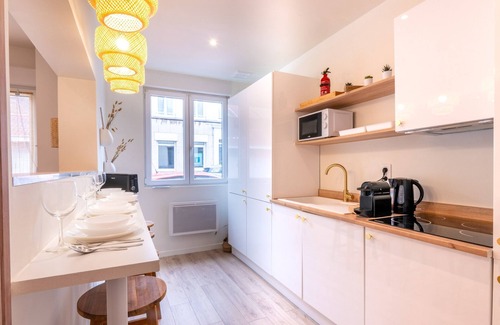 Malo-les-Bains Apartment | Le Balinais - Avec Sauna et Balnéo