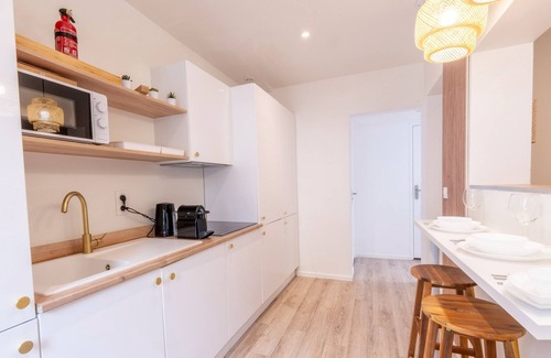 Malo-les-Bains Apartment | Le Balinais - Avec Sauna et Balnéo