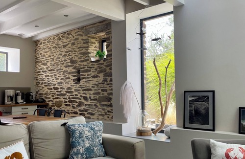 Plougonvelin House | Le Courleau Lodge *, charm and character, near the beach of Trez-Hir