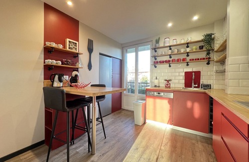 Trois Cocus - Borderouge - Croix-Daurade - Paleficat Apartment | Le Floral - 2p - Lumineux & Calme - Parking/Wifi