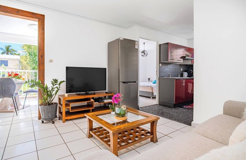 La Saline Les Bains Apartment | Le Murmure des Vagues - Clim, lagoon 300 m away, sleeps 6.