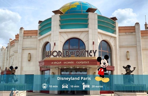 Bussy-Saint-Georges Apartment | Le Petit Bussy, 4 guest Disneyland Paris 10min