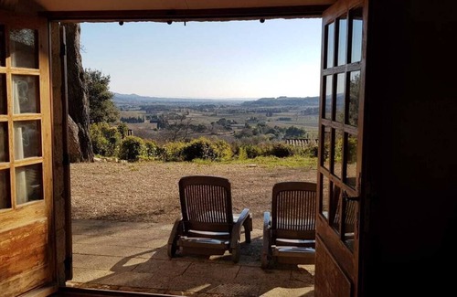 Villedieu House | Le Petit Paradis, stone house, swimming pool, exceptional view
