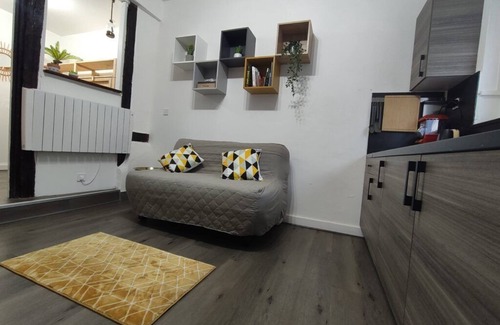 Pont-Audemer - Val de Risle Apartment | Le Rislois des Baquets - Studio moderne et cosy