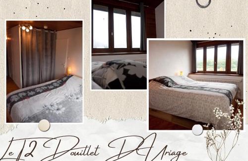 Vaulnaveys-le-Haut Apartment | Le T2 Douillet d'Uriage - Résidence Le Louvre - Uriage- Proche Chamrousse - Jusqu'à 3 personnes - Cure thermale - Montagnes et lacs