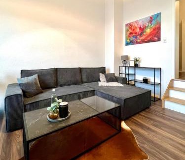 Zentrum-Nord Apartment | LE Vacation City Nord Apartment, Terrasse, Küche, Netflix, Free TV