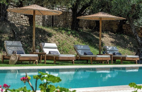 Porto Koukla Villa | Leedas Grand Villa - private pool