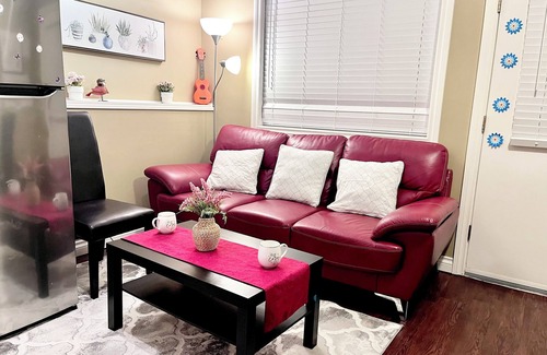 Southwest Calgary House | Legal Walkout suite with King-bed, Kitchen, Parking & Patio