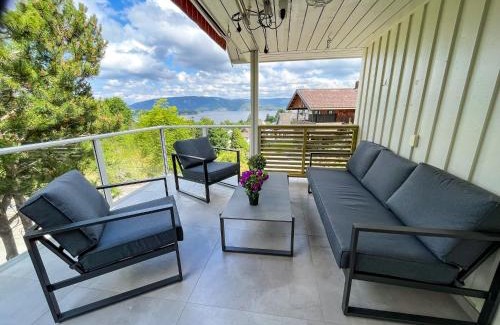 Ulefoss Apartment | Leilighet med flott uteplass