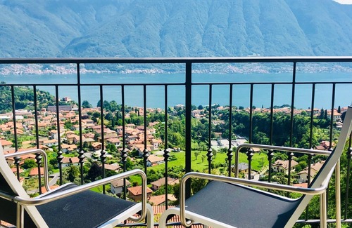 Tremezzina House | Lenno Villa Panoramica lake view home sleeps 8 guests by Italian Apartments.