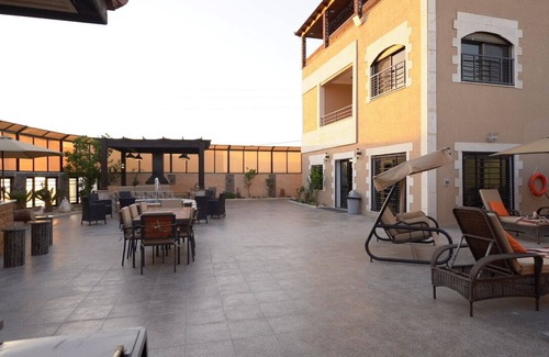 Al-Maghtas Ski Chalet | LeRose Villa, where luxury meets the beauty of nature. Near the Dead Sea, Jordan