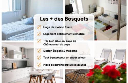 Chateauneuf-du-Pape House | Les Bosquet Charmante Maison 2 Chambres ,parking gratuit au Centre de Châteauneuf-du-Pape