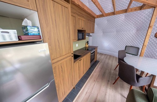 Montmagny Regional County Municipality Ski Chalet | Les Dômes de la Rivière Alick | SPA et Rivière