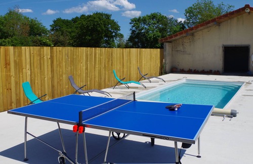 Cricqueville-en-Bessin House | LES LANDES 14 PEOPLE with swimming pool
