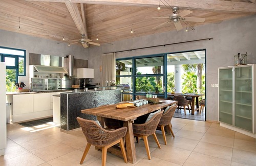 Plum Bay Villa | Les Palmiers Bleus Stay 7, Pay 6 Promotion | Ocean Front - Located in Tropical Terres Basses with Private Pool