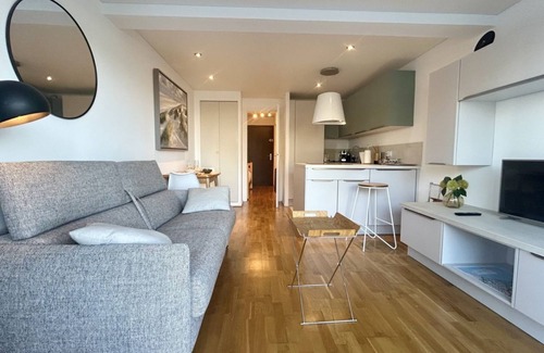 Le Crotoy Apartment | Les Tamaris, Appartement en RDC Pour 3 Personnes Avec vue sur la Baie